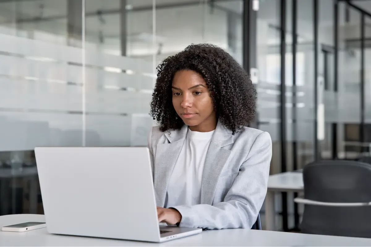 business-amendment-img.webp Business professional completing business amendment filing process online for LLC amendment form and corporation updates