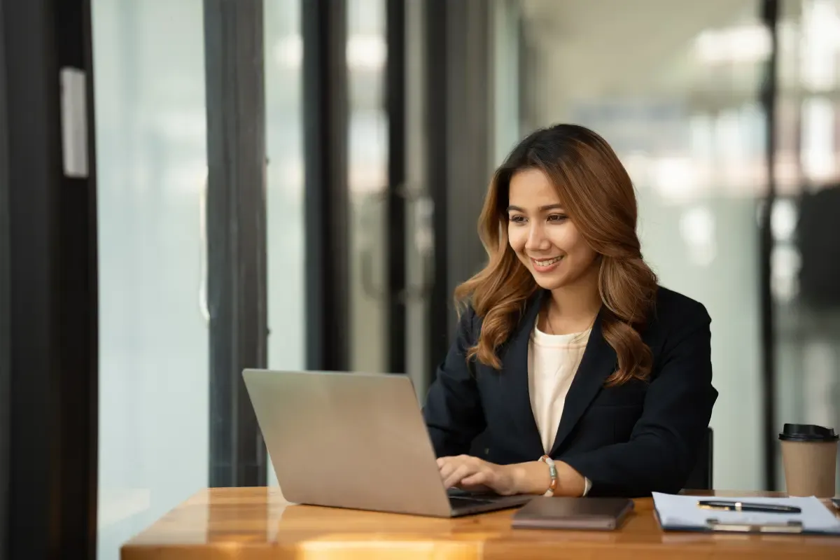 Business owner learning how to get certificate of good standing online from Secretary of State website
