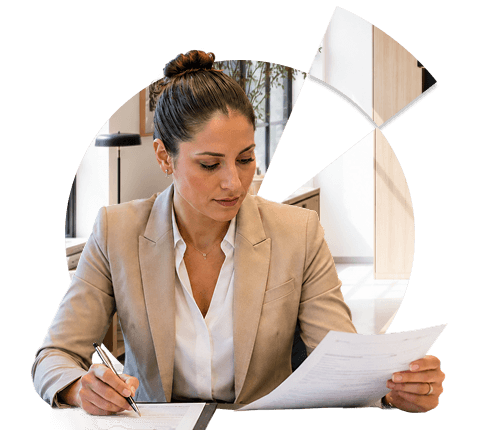 Customer care representative assisting a client with a service complaint and resolution request