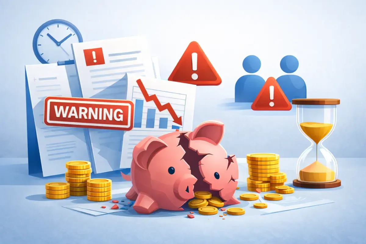 hidden-costs-of-missed-business-filings.webp Hidden costs of missed business filings showing business penalties, compliance fees, franchise taxes, and avoiding fines for late LLC or corporation filings.