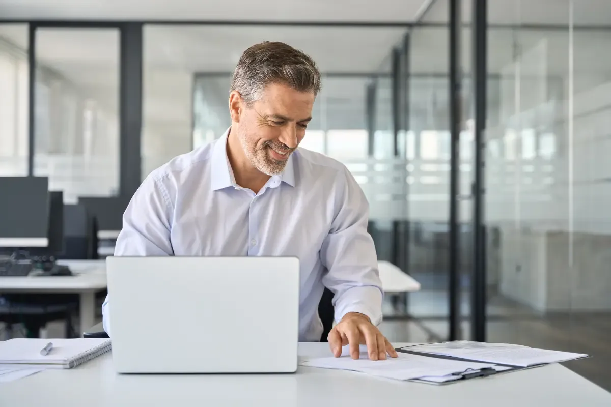 how-to-file-a-dba-img.webp Business owner completing how to file a DBA name process and register a DBA name following filing a DBA with the state requirements online.