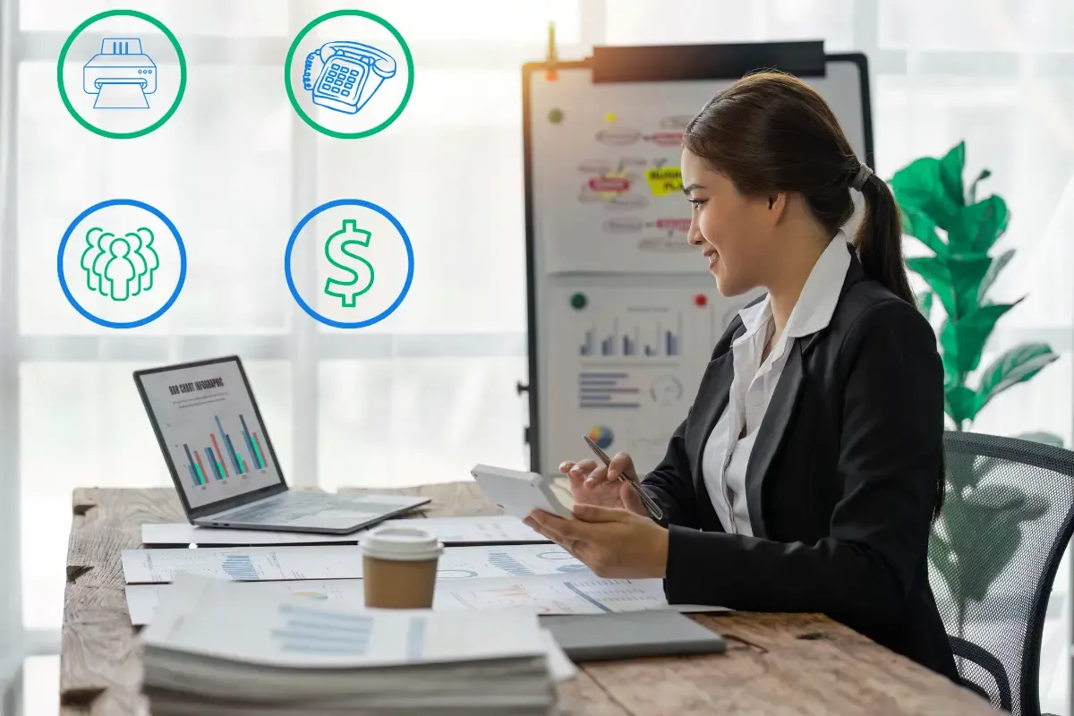 overestimating-revenue-projections.webp Business professional reviewing company formation services including documentation printing team setup and financial planning for new business incorporation.